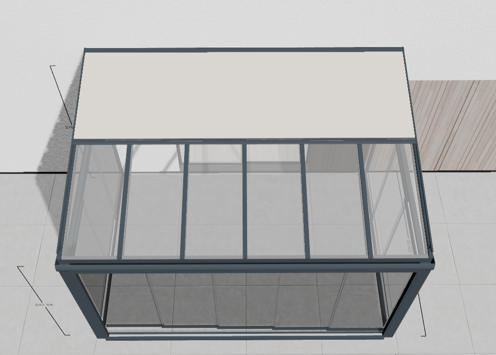 Sonnenschutz Aufdach-Markise