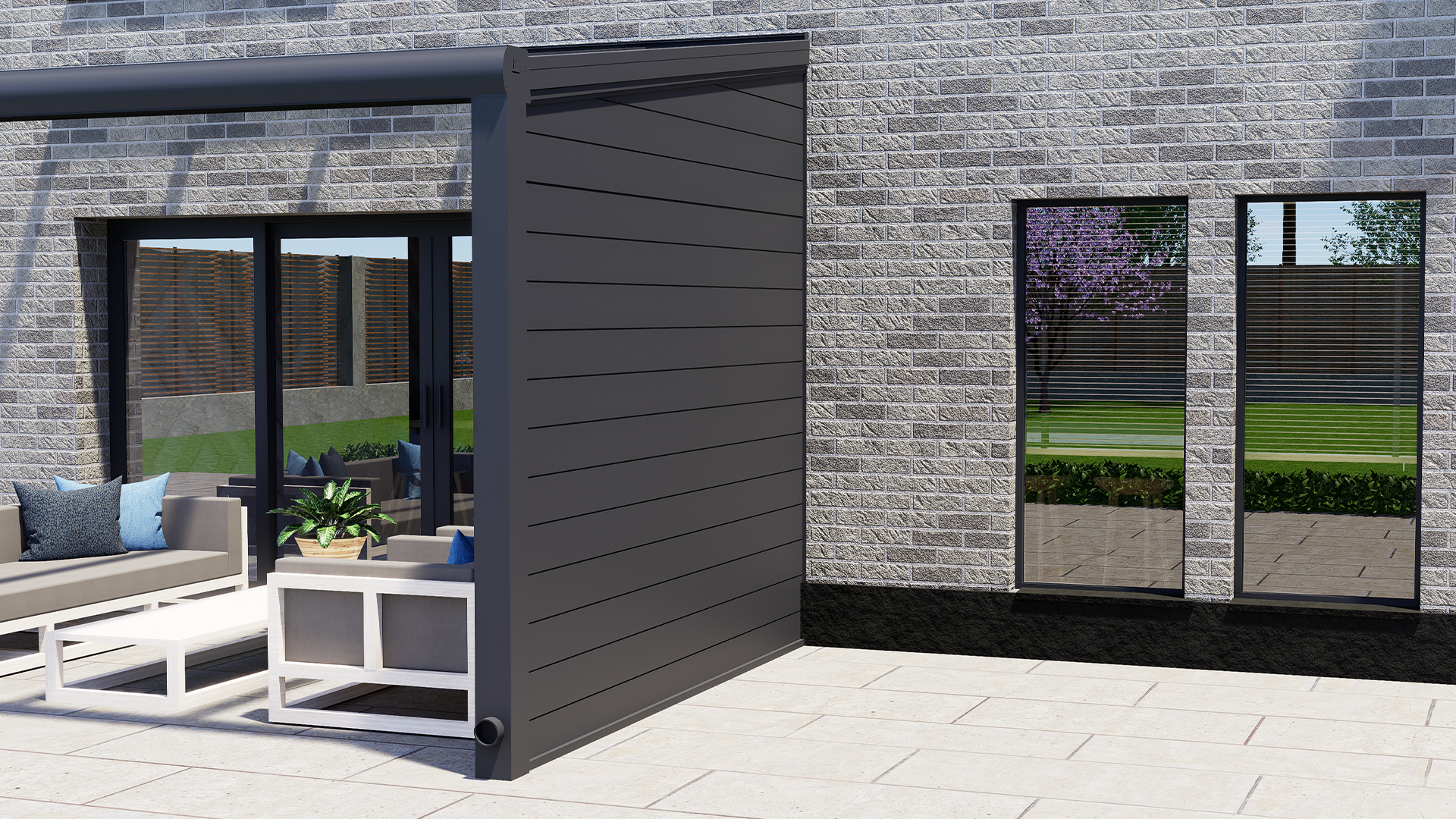 Sandwichpaneel links